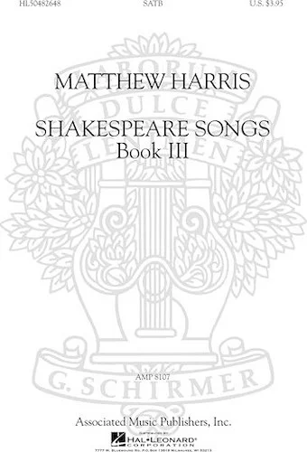 Shakespeare Songs, Book III