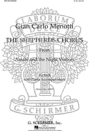 Shepherd's Chorus from Amahl and the Night Visitors