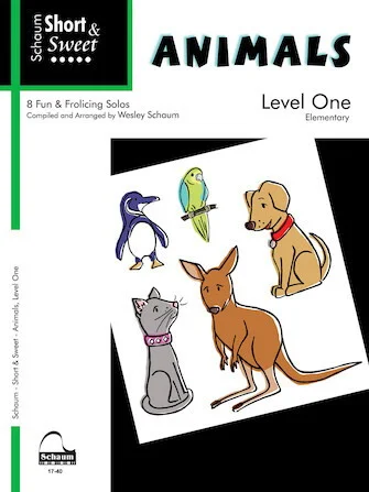 Short & Sweet: Animals: Level 1 Elementary Level