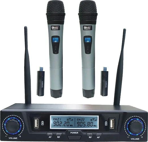 SHS AUDIO DUAL HANDHELD SYSTEM