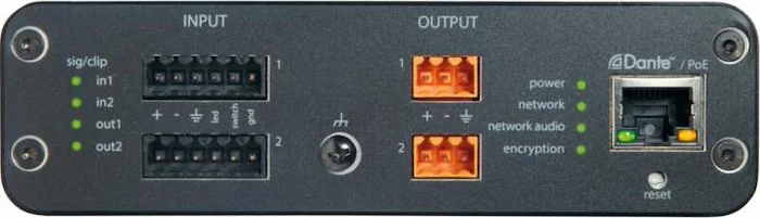 Shure
ANI22-BLOCK2 CH IN/2 CH OUT - DANTE, 1/3