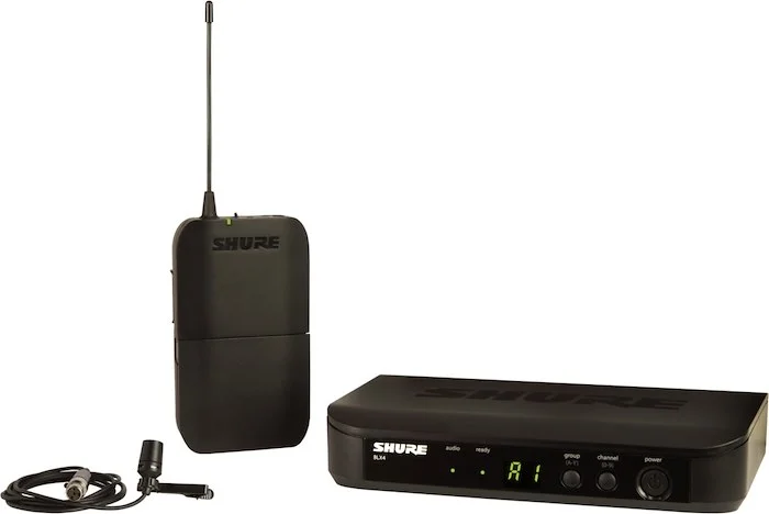 Shure BLX14/CVL-H9 Wireless Presenter System With CVL Lavalier Microphone. H9 Band