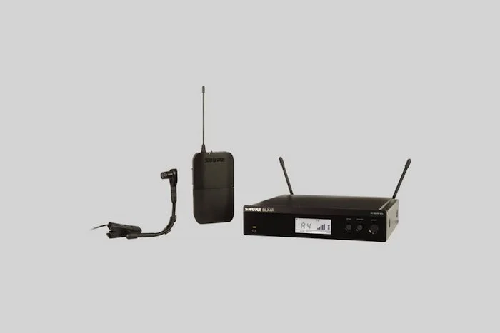 Shure BLX14R/B98-H11 Wireless Rack-Mount Instrument System with Beta 98H/C Gooseneck Mic. H11 Band