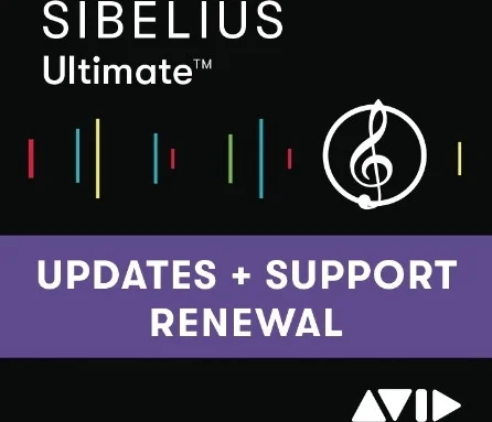 Sibelius Ultimate 1Y Updates Support RENEWAL<br> (Download)