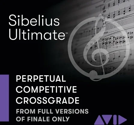 Sibelius Ultimate Xgrade from Finale, Notion, etc<br> (Download)