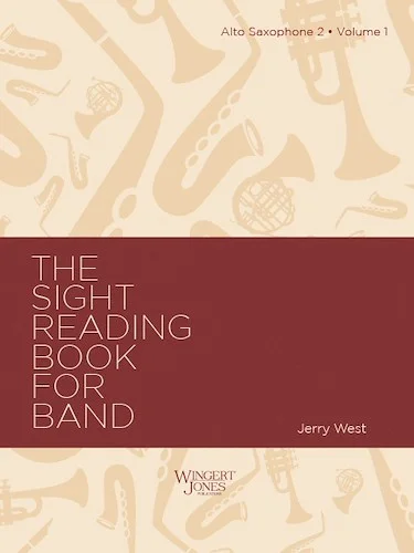 Sight Reading Book For Band, Vol 1 - Alto Sax 2