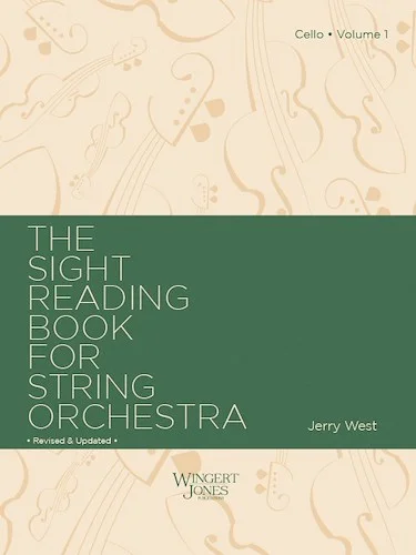 Sight Reading Book For String Orchestra - Cello