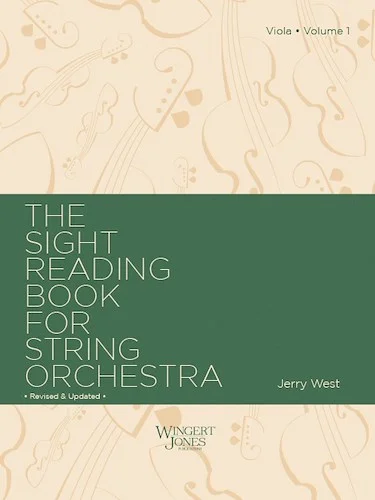 Sight Reading Book For String Orchestra - Viola