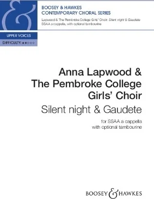 Silent Night & Gaudete - SSAA a cappella with Optional Tambourine