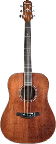 Silver series 100 dreadnought acoustic guitar with Engelmann spruce top