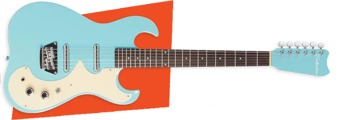 Silvertone Guitars Model 1449 Light Blue