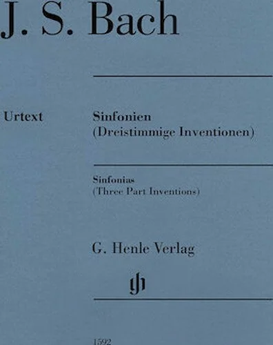 Sinfonias (Three Part Inventions)