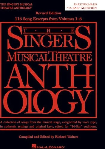 Singer's Musical Theatre Anthology: 16-Bar Audition - Revised