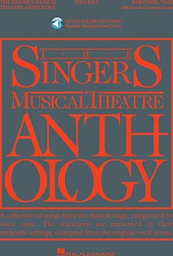 Singer's Musical Theatre Anthology - Volume 1 - Baritone/Bass