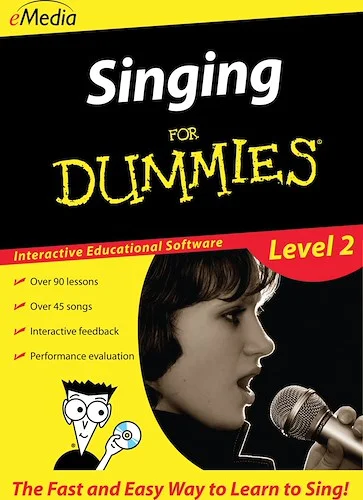 Singing For Dummies 2 - Mac 10.5 to 10.14, 32-bit  (Download)<br>Singing For Dummies Level 2 [Mac 10.5 to 10.14, 32-bit only]