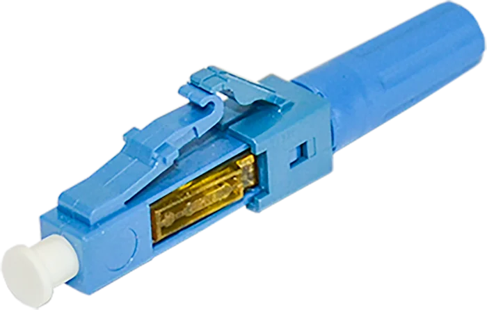 Single Mode LC Click-On Connector (OS1, OS2 Fiber)