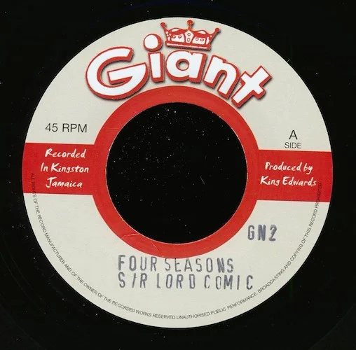 Sir Lord Comic, The Skatalites - Four Seasons  /  Eric Monty Morris - River Come Down (UK press)