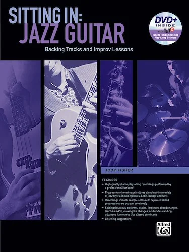 Sitting In: Jazz Guitar: Backing Tracks and Improv Lessons