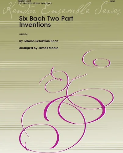 Six Bach Two Part Inventions