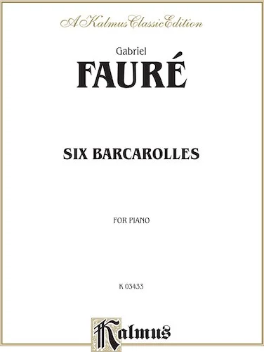 Six Barcaroles