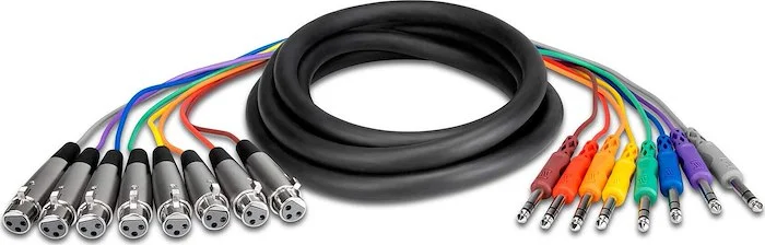 SNAKE 1/4" TRS - XLR3F 3M