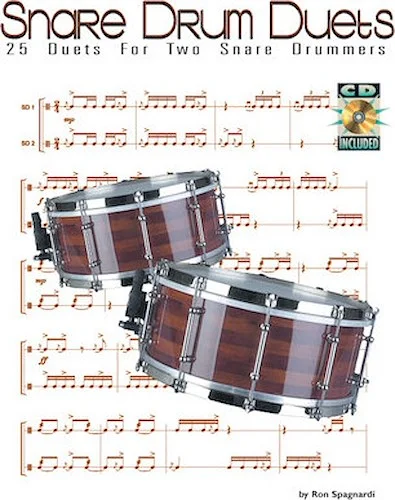 Snare Drum Duets - 25 Duets for Two Snare Drummers