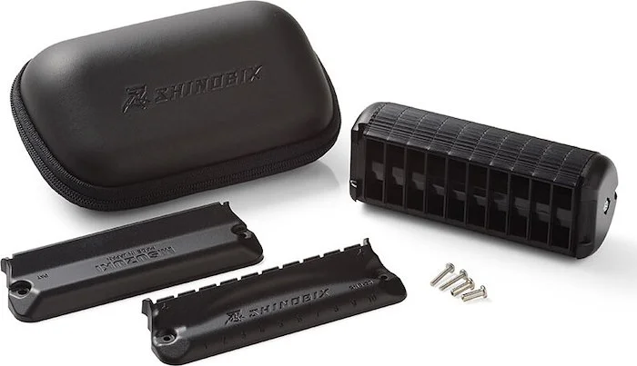 Suzuki SNB-20CVS Shinbox 10 Hole Harmonica Set. User Set