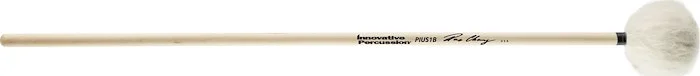 Soft Bass Marimba Mallets - White Yarn - Birch - Pius Cheung Series Concert Keyboard Mallets