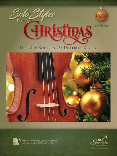 Solo Styles for Christmas - 15 Festive Solos in 25+ Different Styles