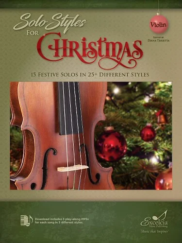 Solo Styles for Christmas - 15 Festive Solos in 25+ Different Styles