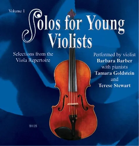 Solos for Young Violists CD, Volume 1: Selections from the Viola Repertoire