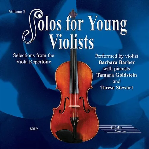 Solos for Young Violists CD, Volume 2: Selections from the Viola Repertoire