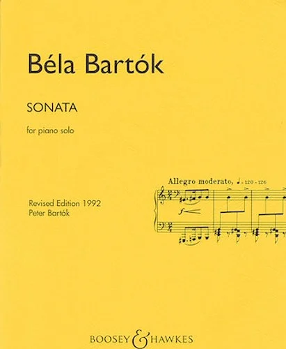 Sonata for Piano (1926) - Revised Edition 1992