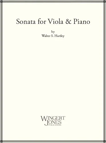 Sonata For Viola and Piano