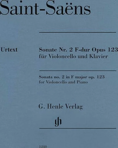 Sonata for Violoncello and Piano No. 2 in F Major, Op. 123