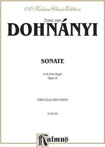 Sonata in B-flat Major, Opus 8