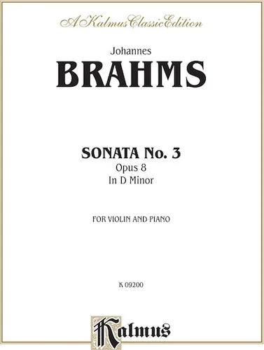 Sonata in D Minor, Opus 108