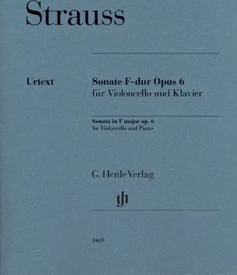 Sonata In F Major Op. 6 For Violoncello Henle Urtext