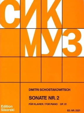Sonata No. 2, Op. 61 (VAAP Edition)