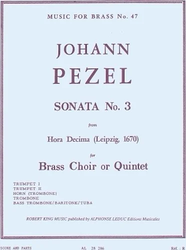 Sonata No.3 (quintet-brass)