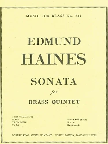 Sonata (quintet-brass)