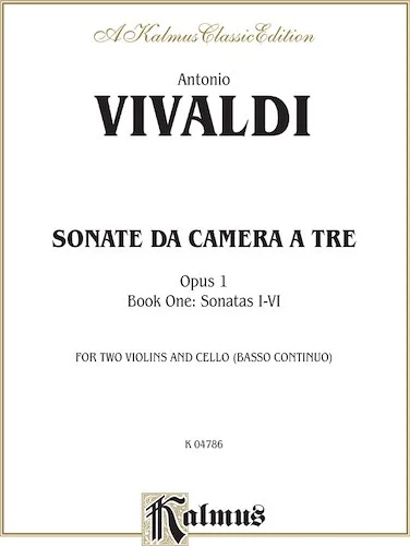 Sonatas da Camera a Tre, Opus 1 (Volume I, Nos. 1-6)