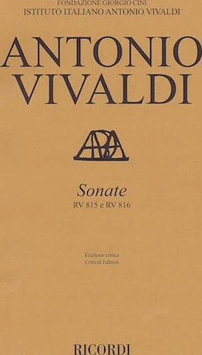 Sonatas, RV 815 and RV 816