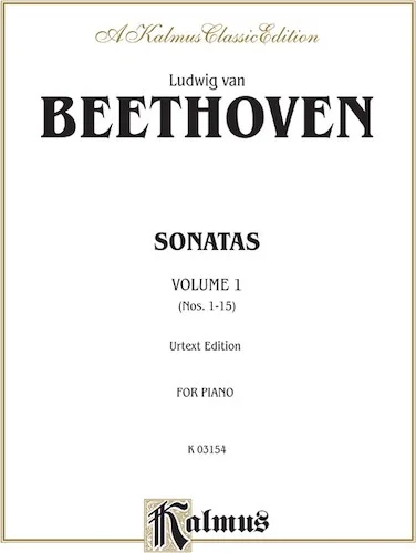 Sonatas (Urtext), Volume I: Nos. 1-15