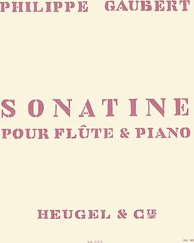 Sonatina For Flute And Piano