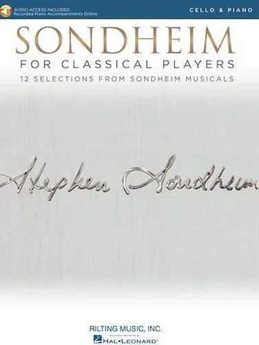 Sondheim for Classical Players - 12 Selections from Sondheim Musicals