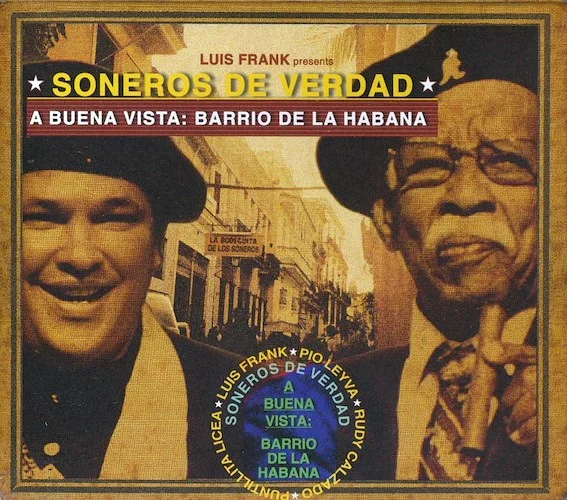 Soneros De Verdad - A Buena Vista: Barrio De La Habana (incl. large booklet)