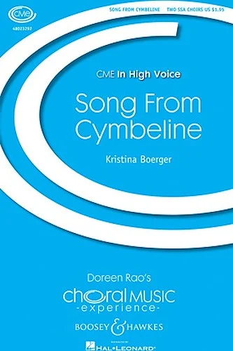 Song from Cymbeline - CME In High Voice