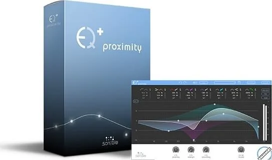 Sonible proximity:EQ  (Download) <br>Ingenious acoustic zoom