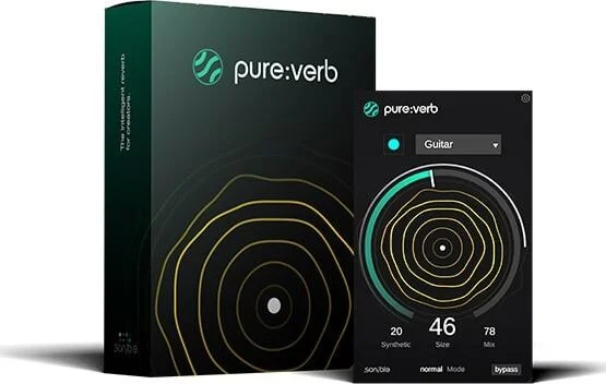 Sonible pure:verb CROSSGRADE (Download)<br>pure:verb makes it incredibly easy to create a reverb effect that matches the characteristics of any source material. 